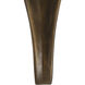 Bijon 59 X 29.5 inch Matte White / Antique Bronze Dining Table